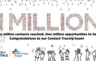 1 Million Close Contacts Through Trace Program