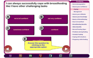 Ashish Joshi's Projects - Touch Screen Computer Based Breast-feeding Educational Support Program